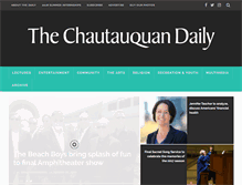 Tablet Screenshot of chqdaily.com